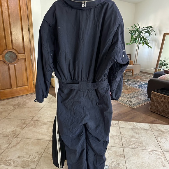 Vintage Retro BOGNER Ski Snow Winter Sports Snowsuit Navy Jumpsuit Size 46 - Picture 11 of 14